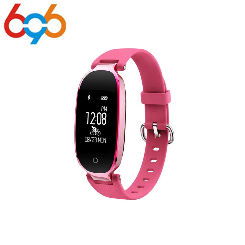 696 S3 Bluetooth женские Смарт-часы IP67 водонепроницаемые Модные монитор сердечного