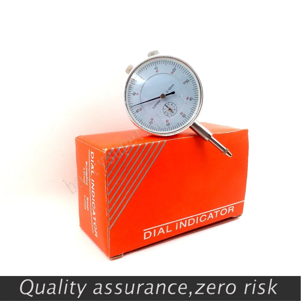 micrometer Dial Indicator mikrometer Gauge 0-10mm 0.01mm Measurement Instrument Round Vertical micrometer Dial Indicators