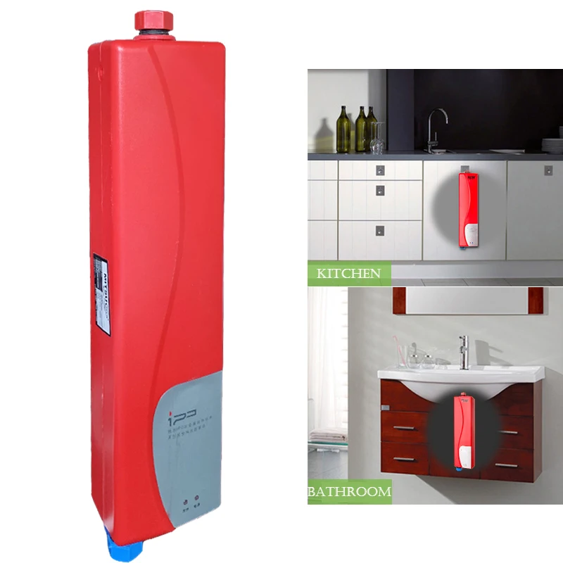 Household Tankless Water Heater Instant Shower Electric Water Heater