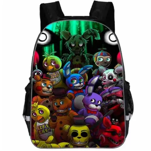 Picture color Для девочек-подростков Mochila Bolsa супер рюкзак Марио Животное Аниме игра Соник Bros повседневные персонализированные школьные сумки для маленьких мальчиков - Цвет: Picture color