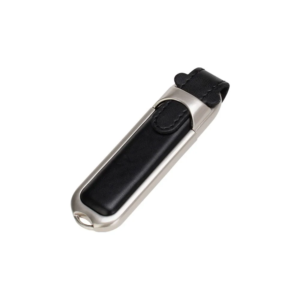 Кожаный USB флэш-накопитель 4 ГБ 8 ГБ 16 ГБ флеш-накопитель 32 Гб 64 Гб металлический Флешка 128 ГБ usb 2,0 usb карта памяти Пользовательский логотип