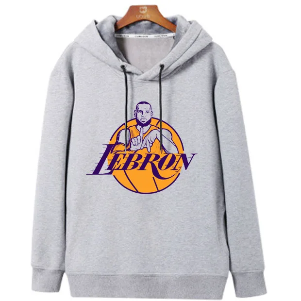 LeBron James Kyle Kuzma Брэндон Инграм Лос-Анжелес зимняя мужская Толстовка хлопковая футбольная куртка и пальто с длинными рукавами