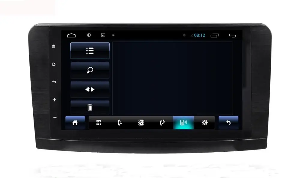 Android 6.0 4 ядра 9 дюймов автомобиля Радио стерео GPS навигации для Mercedes Benz ML W164/GL X164 ML350 ML320 ml280 GL350 GL450
