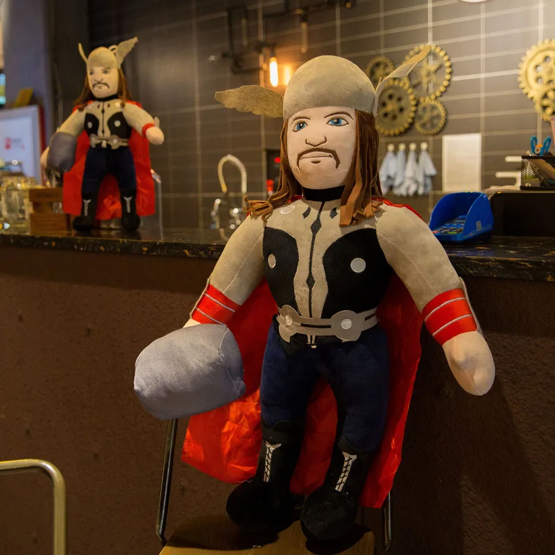 XINTOCH игрушки Marvel Мстители Тор плюшевая кукла мягкая подушка супер герой Рождественский подарок для детей Прямая