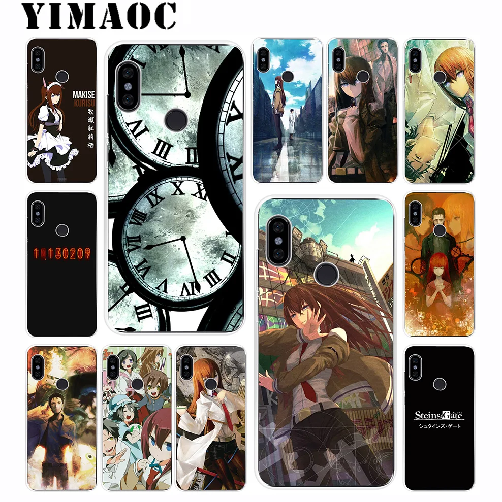 

YIMAOC Steins Gate Anime Soft Silicone Case for Xiaomi Redmi 6 6A 5A 5 S2 Puls Note 8 7 6 5 4X 4 4A Pro for Redmi Go