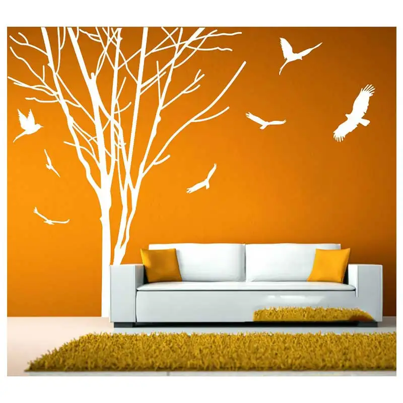 Giant Tree Branch Trunk Wall Stickers Removable Vinyl Decal Home Decor wall decals Art Mural