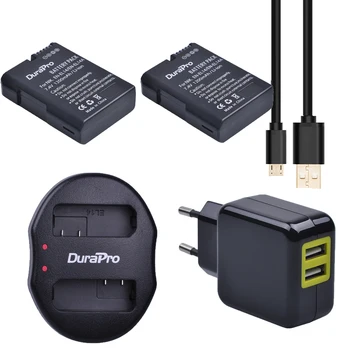 

2Pcs EN-EL14 ENEL14 EN EL14 Battery + USB Dual Charger + AC Adapter For Nikon D5500, D5300, D3300, D5100, D5200, D3100, D3200