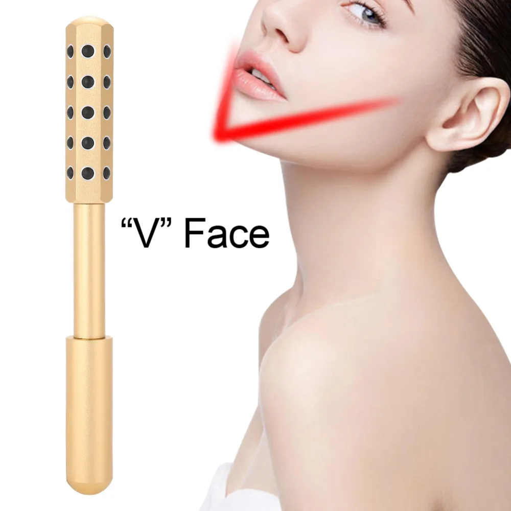 Германиевые частицы лица против морщин энергия красота бар Стик усталость Массаж для лица для тела лица похудение красота массаж инструмент