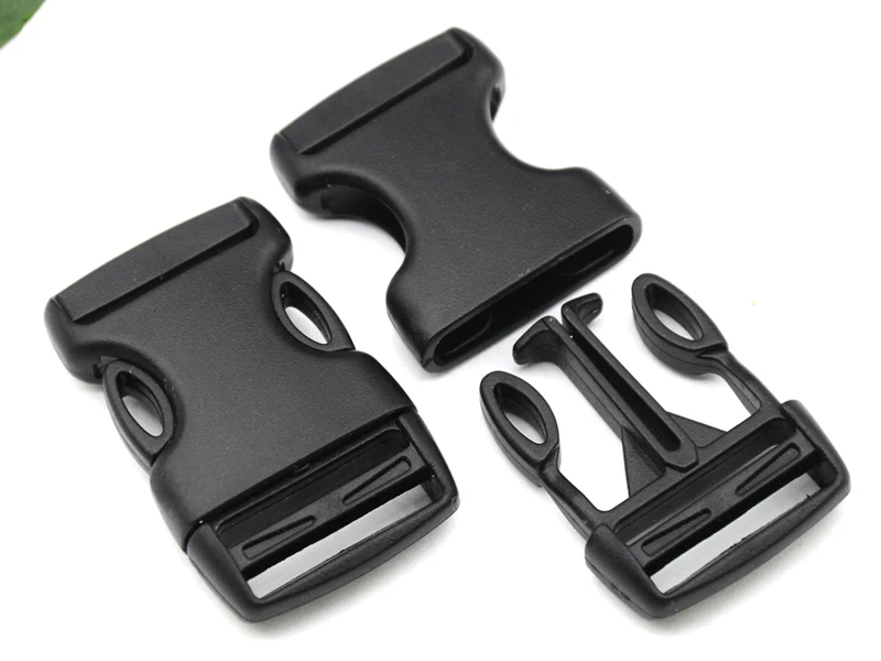 25pcs M111 25mm 1inch plastic POM buckles backpack buckles for paracord