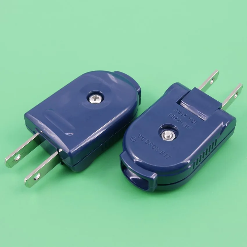 

YuXi 90 degree rotary power plug, American connection with two flat foot joint SS2201,1 pcs