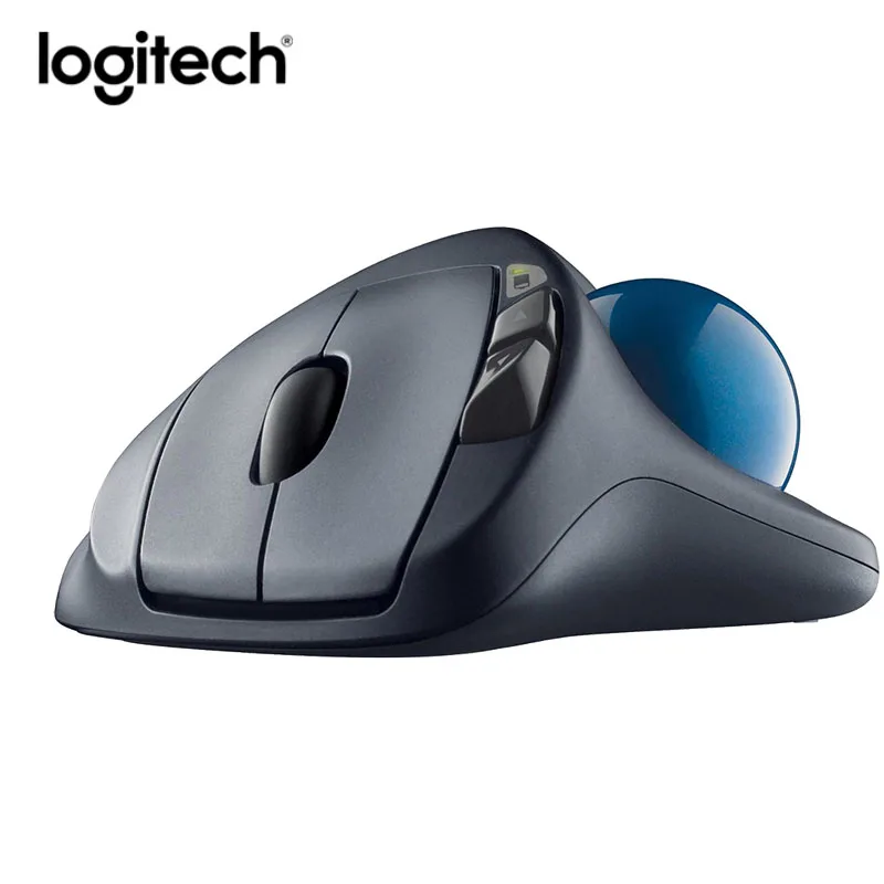 Оригинальная Беспроводная трекбол-Мышь logitech M570 2,4 ГГц, эргономичная лазерная мышь для профессионального рисования, вертикальная для Win10/8/7