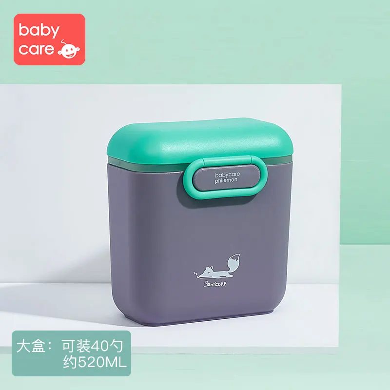 Babycare 400 мл/500 мл портативная детская молочная смесь коробка для лекарств ложка большой емкости многофункциональная упаковка для сухого молока коробка - Цвет: 400ml