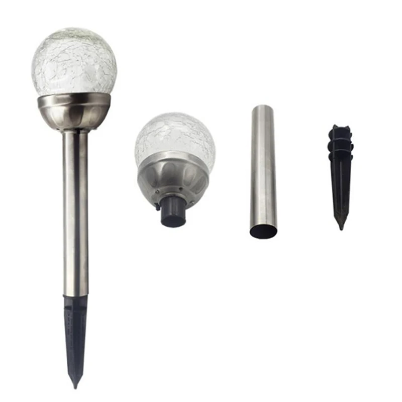 Led Solar Lamp Solar Powered Led Lights For GardenWaterproof Led Solar Light Solar Garden Light LED Waterproof Crack Ball (3)