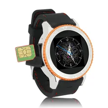 Reloj Intelligente 3G Android 4.4 Telefon Uhr Männer WIFI GPS Smartwatch ZGPAX S7 Armbanduhr mit 5.0MP Kamera 512 Mt RAM 4 GB ROM