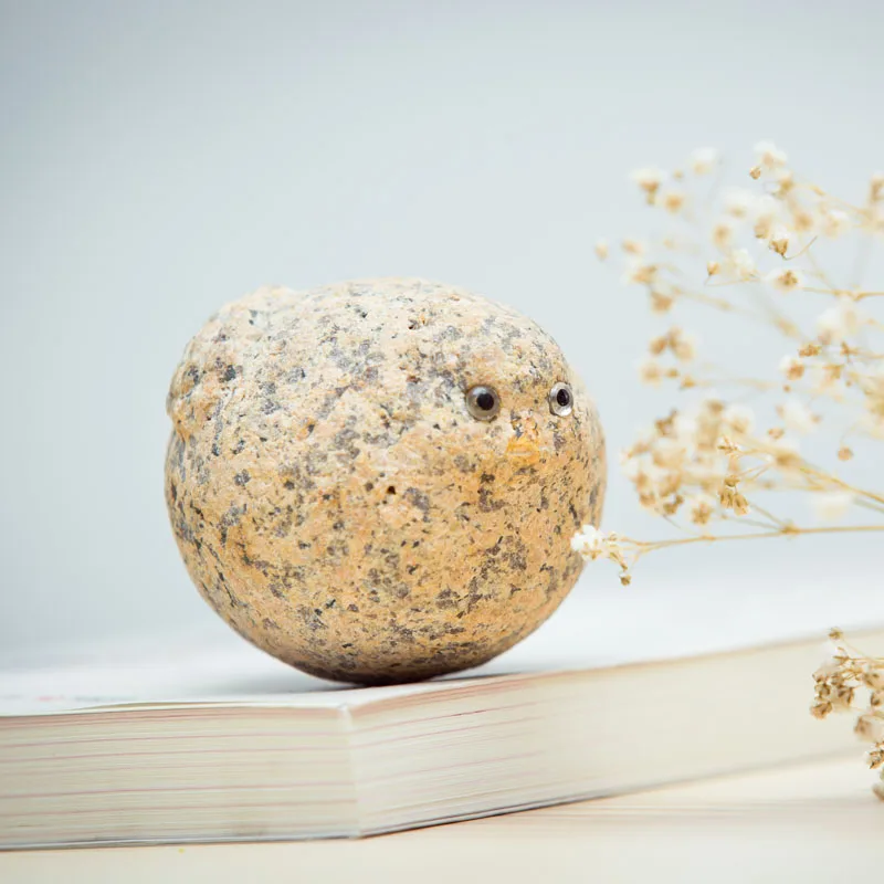 

Natural stone granite Chicken ROCK Hand Carved Lucky mascot Decoration Gift Creative animal Ornament Statues Crafts for Home Hot