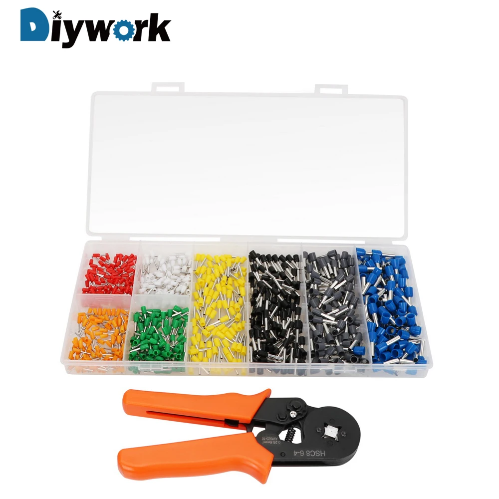 DIYWORK Рука обжимной инструмент Multi ручной инструмент 800 шт. разъема саморегулируемых обжимные клещи обжимные терминала