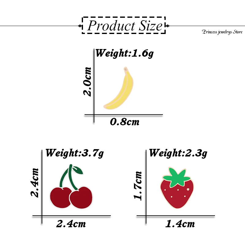 3 шт./компл. стильная футболка с изображением персонажей видеоигр фруктовая брошь вишня клубника банан эмаль на булавке женские куртки кнопками на лацканах, пин шляпка знак ювелирные изделия Gits