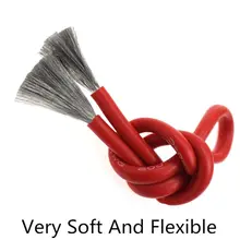 10 м/39," Высокое качество силиконовый провод 6 810, 12, 14, 16, 18, 20, 22, 24, 26 28 30 AWG теплозащитные мягкий силиконовый, Силикагель провода кабеля