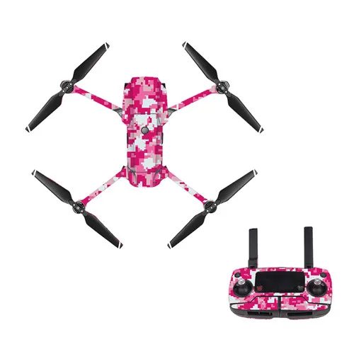 YSDJM0038 Camo DJI Mavic Pro стикер кожи виниловая наклейка набор пульта дистанционного управления батарея обертывание тела Водонепроницаемая Наклейка ПВХ стикер для дрона - Цвет: YSDJM0038