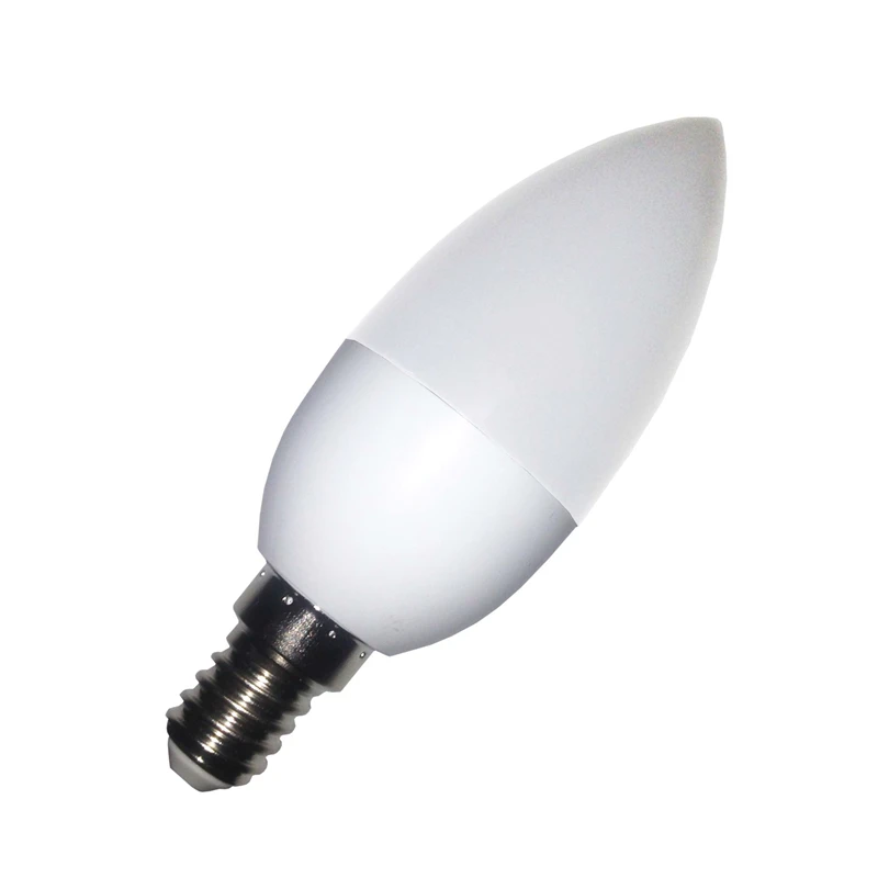 1X 10X 5W 7W Led Candle Bulb E14 220V Save Energy spotlight Warm/cool