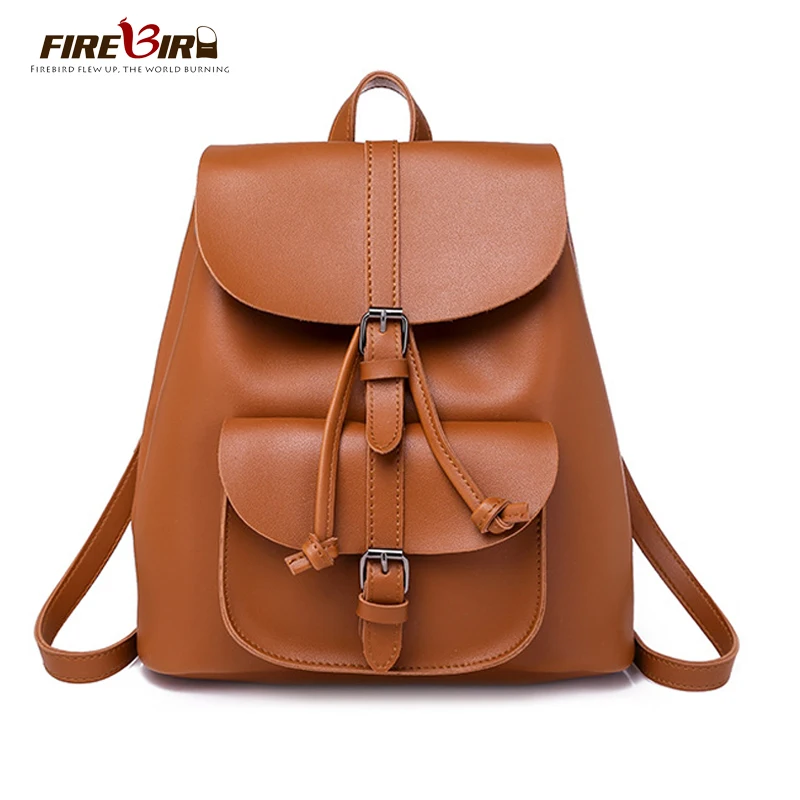 

Small drawstring backpack travel women Vintage Good quality PU leather backpack school bags for teenage girls bagpack rugzak