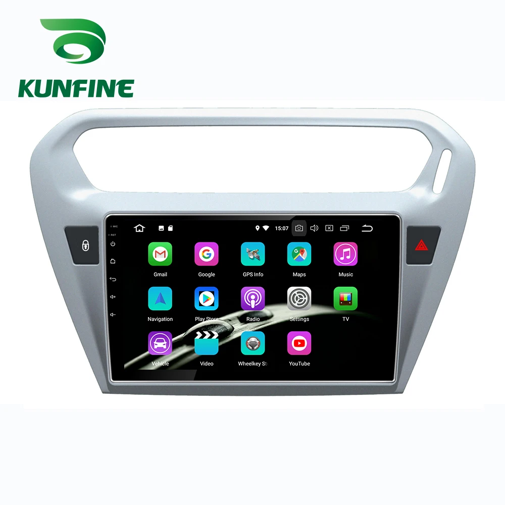 Android 9,0 Ram 4G Rom 64G PX6 Cortex A72 автомобильный DVD GPS; Мультимедийный проигрыватель автомобильный стерео для Citroen Elysee радио головное устройство