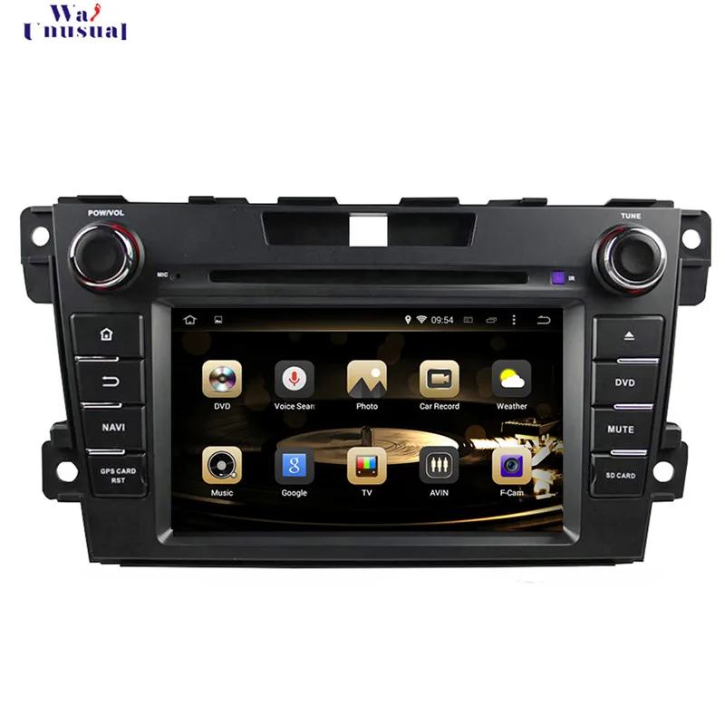 Wanusual 7 "Android 5.1 GPS навигации для Mazda CX-7 2007 2008 2009 2010 2011 2012 2013 2014 2015 2016 2017 с BT WiFi Карты