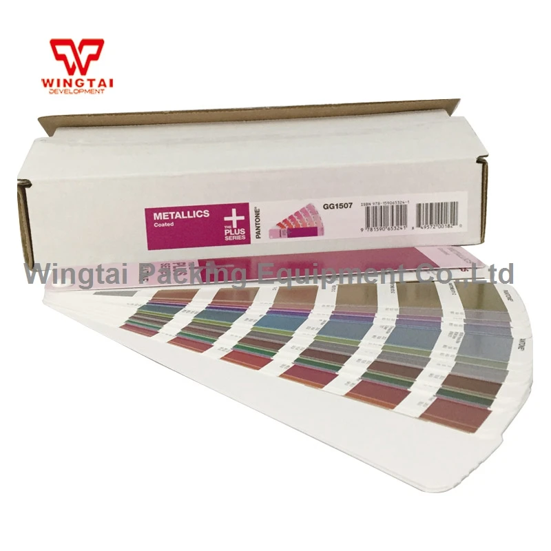 Схема калибровки Pantone Metallic Formula Guide Coated Бумага схема калибровки Pantone GG1507 Цвет книга