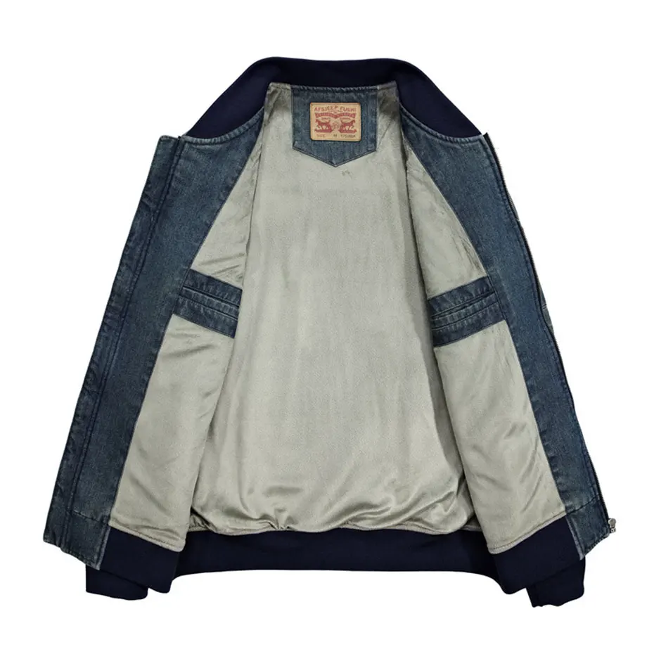 L~ 4XL Новинка Весна ретро джинсовые куртки флисовые мужские s джинсовые пальто зимние куртки брендовая одежда тонкое джинсовое пальто для мужчин Азиатский размер