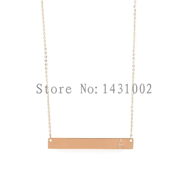 Винни дизайн ювелирные изделия из нержавеющей стали горизонтальная подвеска с 40