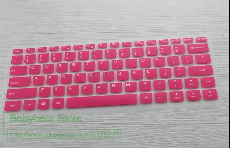 rose Защита для клавиатуры ноутбука Обложка Protector кожи для lenovo Miix5/Miix 5 Pro/Miix 510 Miix510/Miix 720 Miix720 12 12,2 дюйма - Цвет: rose