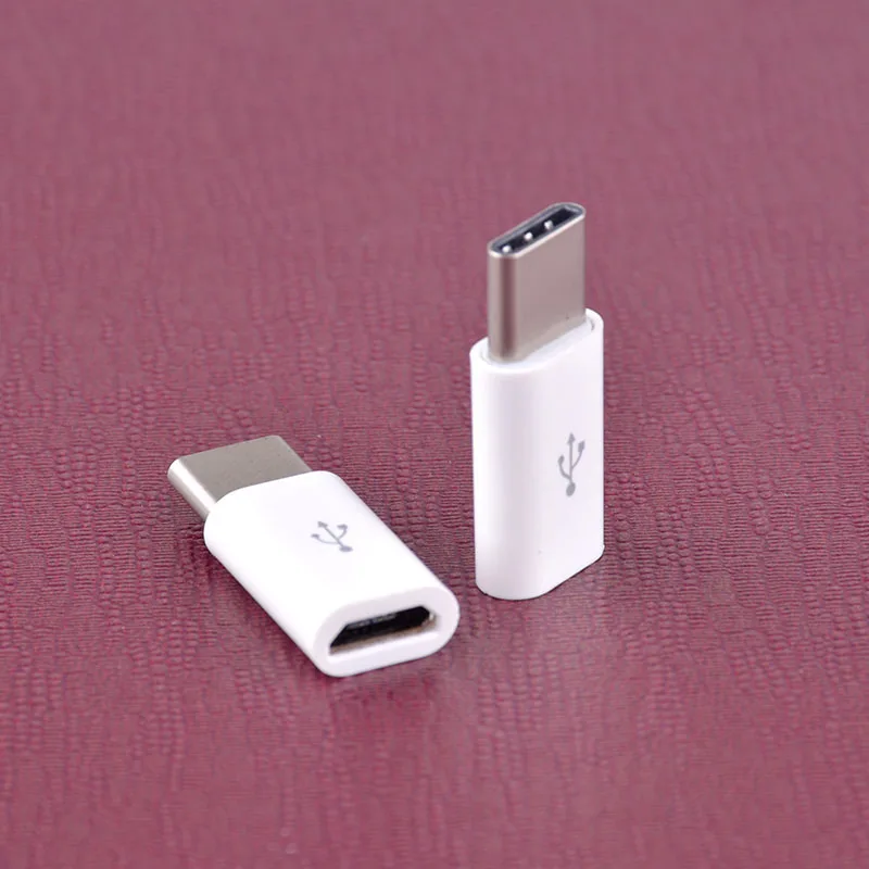 

2pcs USB 3.1 Type C Male to Micro USB Female Adapter Converter Connector USB JR Deals