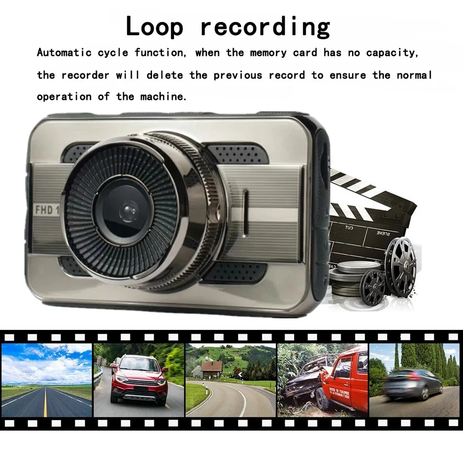 MIYAO мини автомобиль камера для приборной панели автомобиля dvr камера Full HD 1080P ночного видения g-сенсор парковки монитор безопасности видео рекордер Dashcam