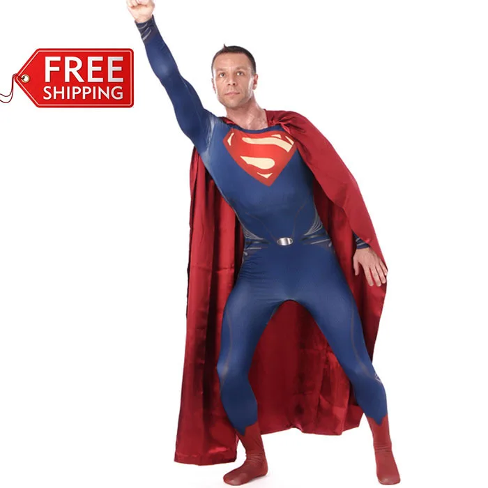 Superman Costume Adult Superman Of Steel Costume Halloween Costumes Superman Costume Adult Superman Of Steel Costume Halloween Costumes For Men Superhero Cosplay Full BodySuit Zentai 1665606227html