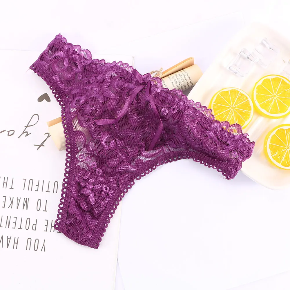 purple Горячие девушки новые трусы нижнее белье сексуальное нижнее белье трусики стринги - Цвет: purple
