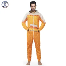 Mr.1991INC высокое качество Для мужчин детский комбинезон с длинными рукавами и комбинезон 3D принт пиво забавные модные комбинезоны для девочек; Прямая поставка