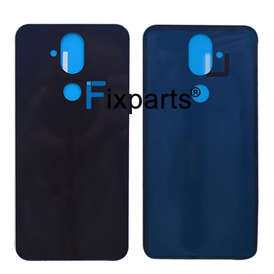Original New For Nokia X7 Back Cover Battery Cover Metal Rear Housing Door Case For Nokia 8.1 X7 Battery cover back Case (3)