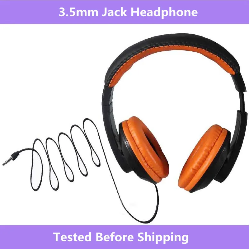 

3.5mm Jack Portable Over-Ear Headband Wired Earphone Gaming Headset Foldable Headphone For OPPO cellphone MP3 PC Table