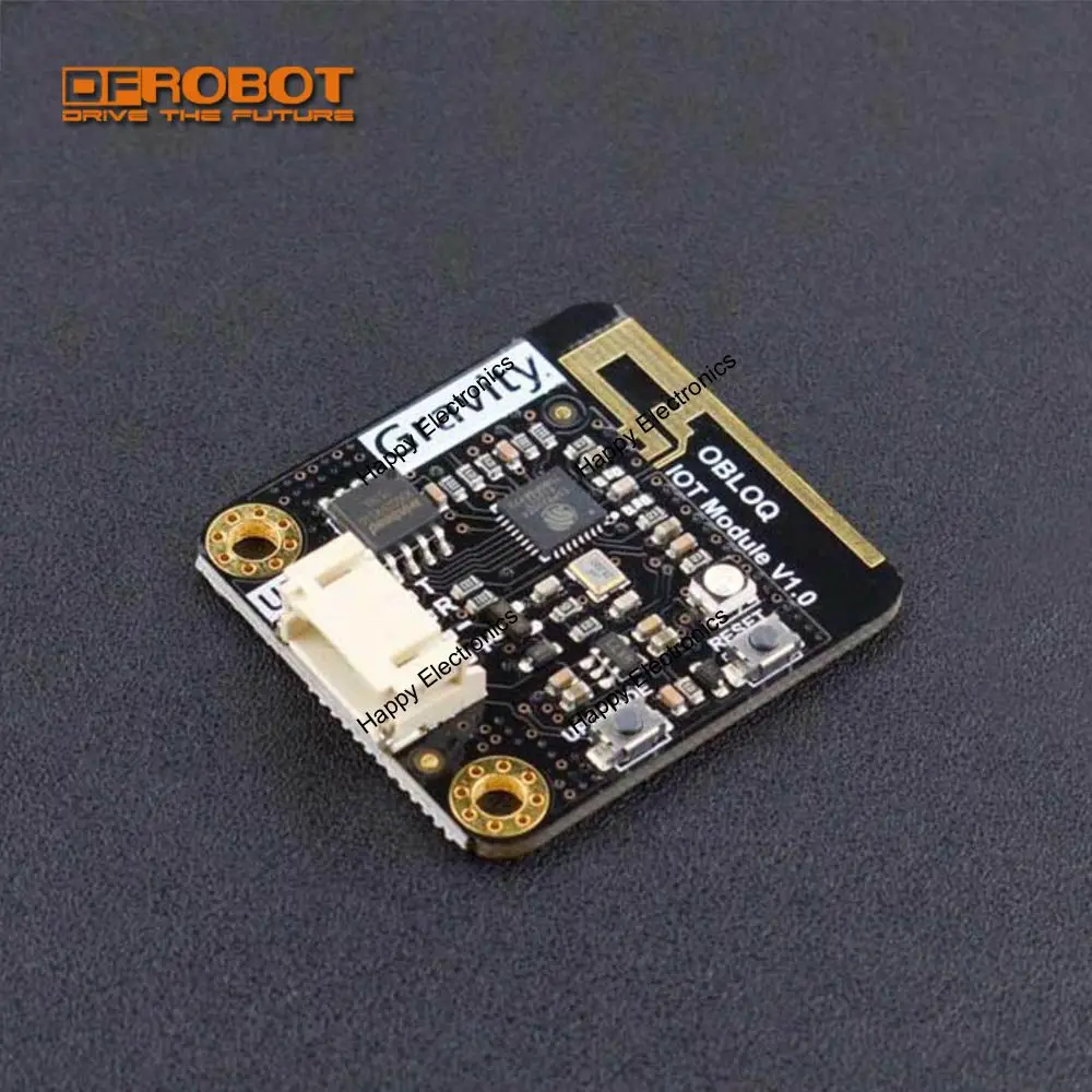 Модуль DFRobot Gravity UART OBLOQ IOT встроенный 32 битный процессор 3 ~ 5 В + TCP/IP поддерживает