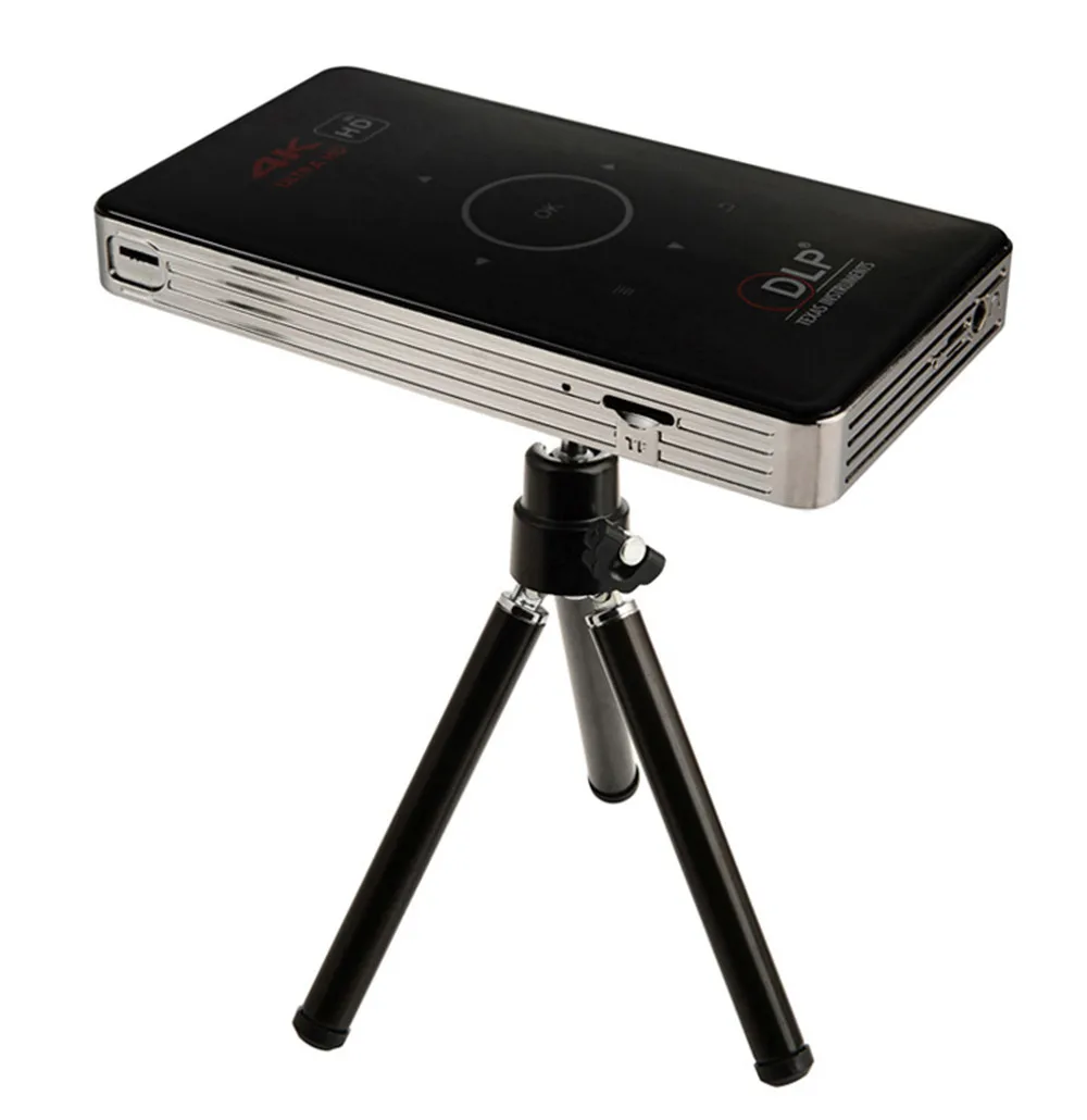 Android OS 5.1 TV BOX Mini Projector Pocket DLP WiFi Bluetooth