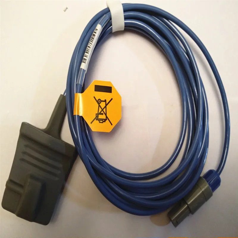 Совместимость Для Contec(цифровая техника) CMS7000 5pin один Notch, с цифровым чипы для взрослых софтнаконечник силиконовый spo2 зонд/датчик