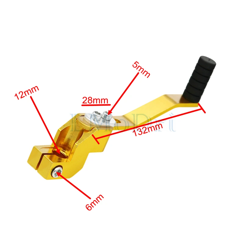 LMoDri, рычаг переключения передач для мотоцикла, рычаг переключения передач для мотокросса, для модификации, кроссовый велосипед с ЧПУ, модифицированные детали