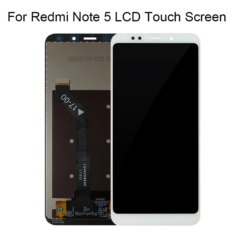

100% Tested For Xiaomi Redmi Note 5 LCD Display Touch Screen Digitizer Assembly Replacement For Redmi Note 5 LCD