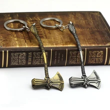 Бесконечность войны Тор Stormbreaker топор молоток оружие брелок металлический кулон