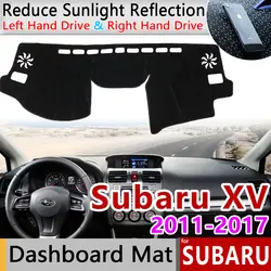 Для Subaru XV 2011 ~ 2017 Противоскользящий коврик, коврик на приборную панель Зонт приборной анти-УФ аксессуары WRX ИППП 2012 2013 2014 2015 2016