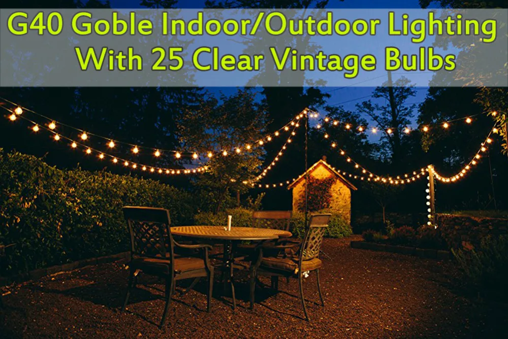garden string lights