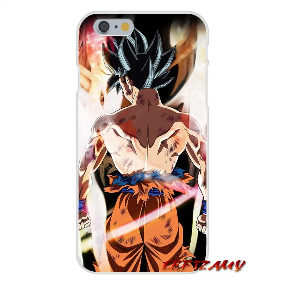 Dragon Ball Z super Goku новая трансформация для iPhone X XR XS MAX 4 4S 5 5S 5C SE 6 6S 7 8 Plus Аксессуары
