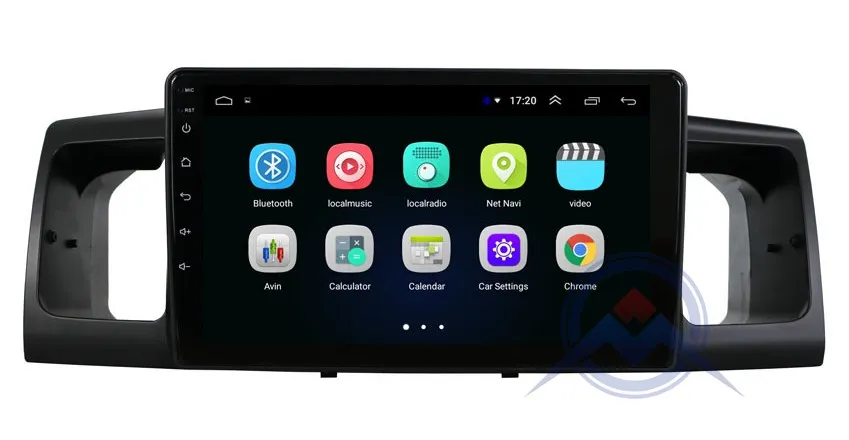 Excellent ZOHANAI 2.5D Screen Android car dvd player For Toyota Corolla E120 BYD F3 multimedia player stereo GPS radio navigation 18