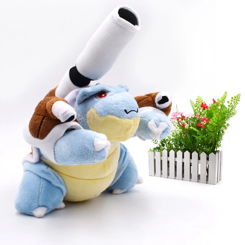

25 cm Anime Blastoise Japanese Animal Action Figure Dolls Stuffed Peluche Plush Baby Toys Christmas Gift For Children
