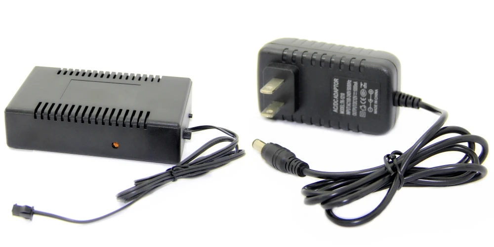 12v инвертор с регулировкой яркости для el провода и el панель - Цвет: With power adapter